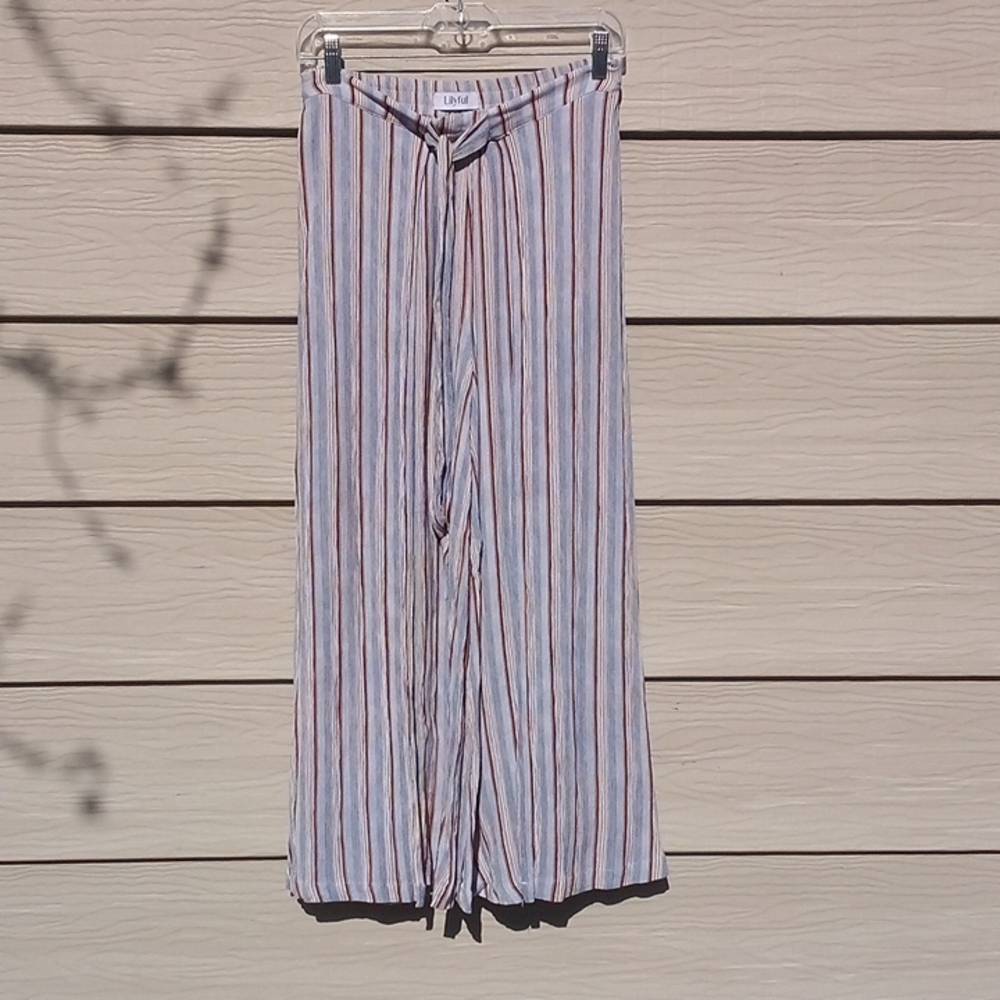Lilyful pant/ skirt with built in shorts, size M, great pre-used condition, boho